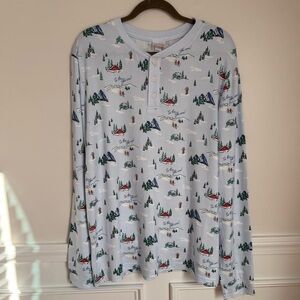 Ski Graphic Pajama Set - Men